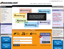 Tablet Screenshot of aboutjobs.com